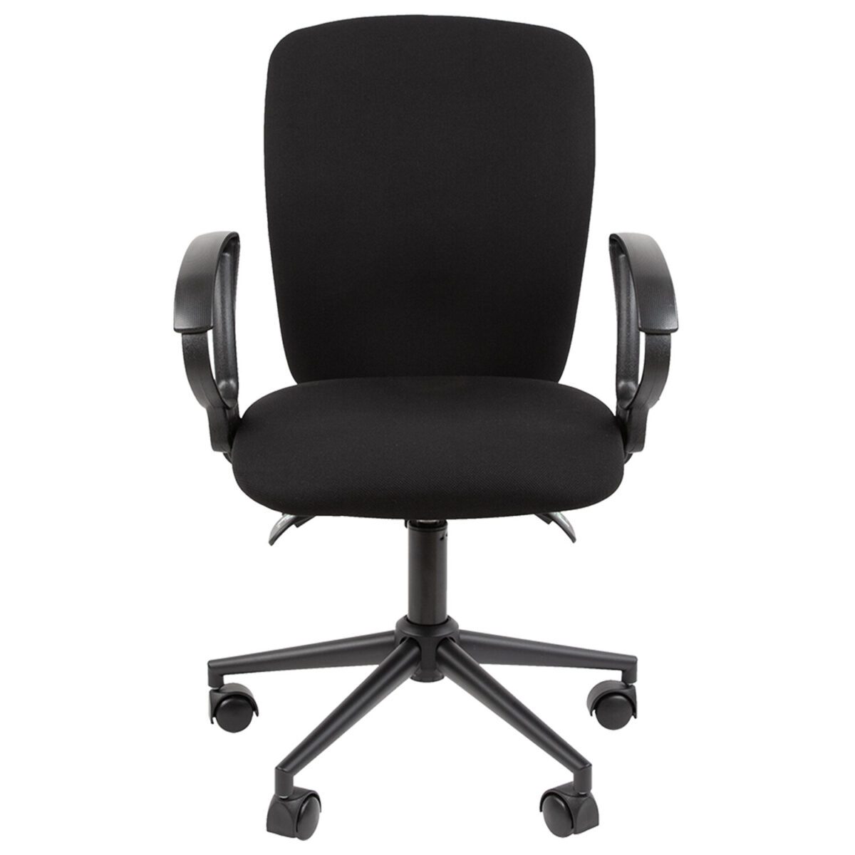 Кресло офисное Chairman CH 9801, пятилучие металл, ткань, черное, 7150934 — изображение 3