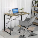 Стол на металлокаркасе BRABIX "LOFT CD-002", 1000х500х750 мм, складной, цвет дуб натуральный, 641214 — изображение 14