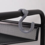 Полка для обуви "Женева-23", 645х270х600 мм, 3 полки, металл, чёрная, ПДО Ж23 Ч — изображение 9