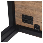 Стол на металлокаркасе BRABIX "LOFT CD-001", 800х440х740 мм, складной, цвет морёный дуб, 641209 — изображение 11