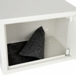 Сейф мебельный DASWERK (ДАСВЕРК) SC-250KL (250х350х250 мм), ключевой замок, бежевый, 291344 — изображение 8