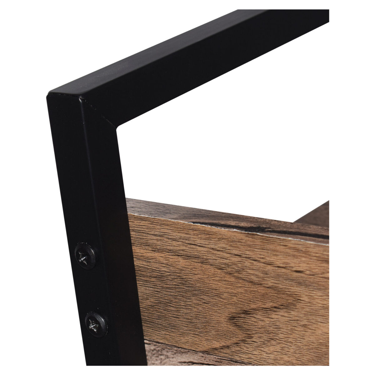 Стеллаж на металлокаркасе BRABIX "LOFT SH-002", 600х350х845 мм, цвет морёный дуб, 641231 — изображение 9