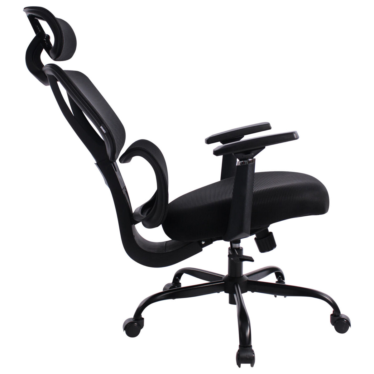 Кресло BRABIX PREMIUM "Fargo ER-710", синхромеханизм, 3D подлокотники, сетка/ткань TW, черное, 532949 — изображение 6