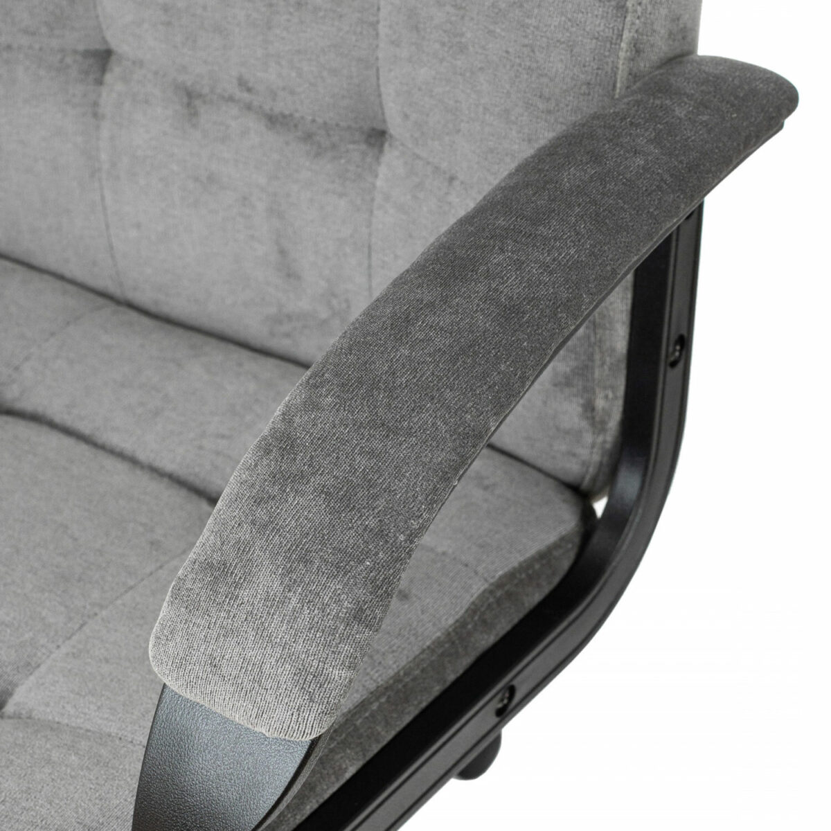 Кресло офисное CH-002, ткань, серое, 1973992 — изображение 6