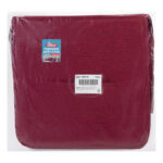 Подушка на стул плоская "РОГОЖКА" 37x37 см, полиэстер, бордовая, PRIMILA (ПРИМИЛА) STANDARD, 700510 — изображение 6