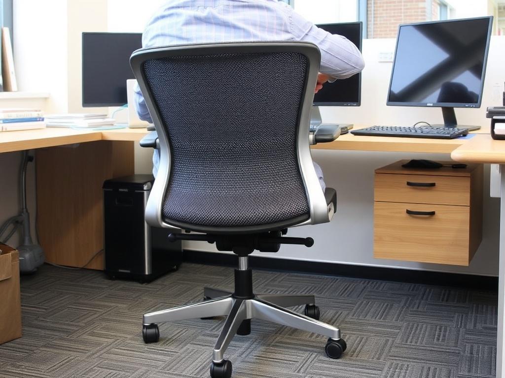 Не терпеть боль за рабочим столом: как правильно настроить кресло и сохранить спину