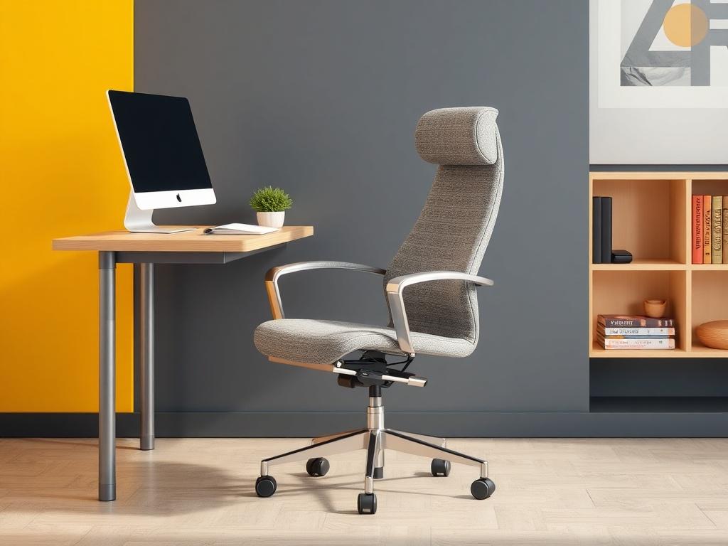 Серое офисное кресло: как выбрать комфорт, который не выбьется из интерьера
