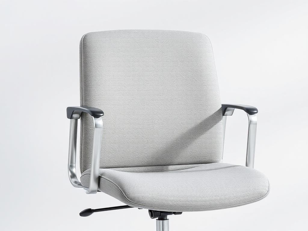 Серое тканевое кресло для офиса: практично, стильно и по-настоящему удобное
