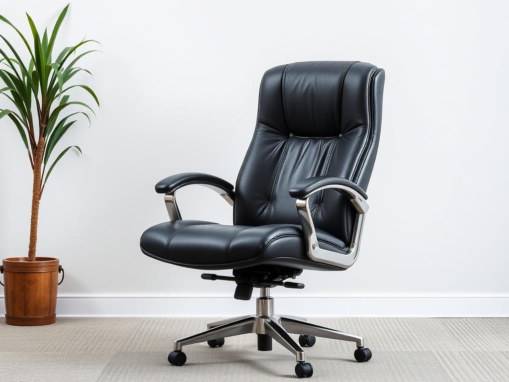 Черное кожаное кресло в офисе: как выбрать не просто мебель, а комфорт на годы