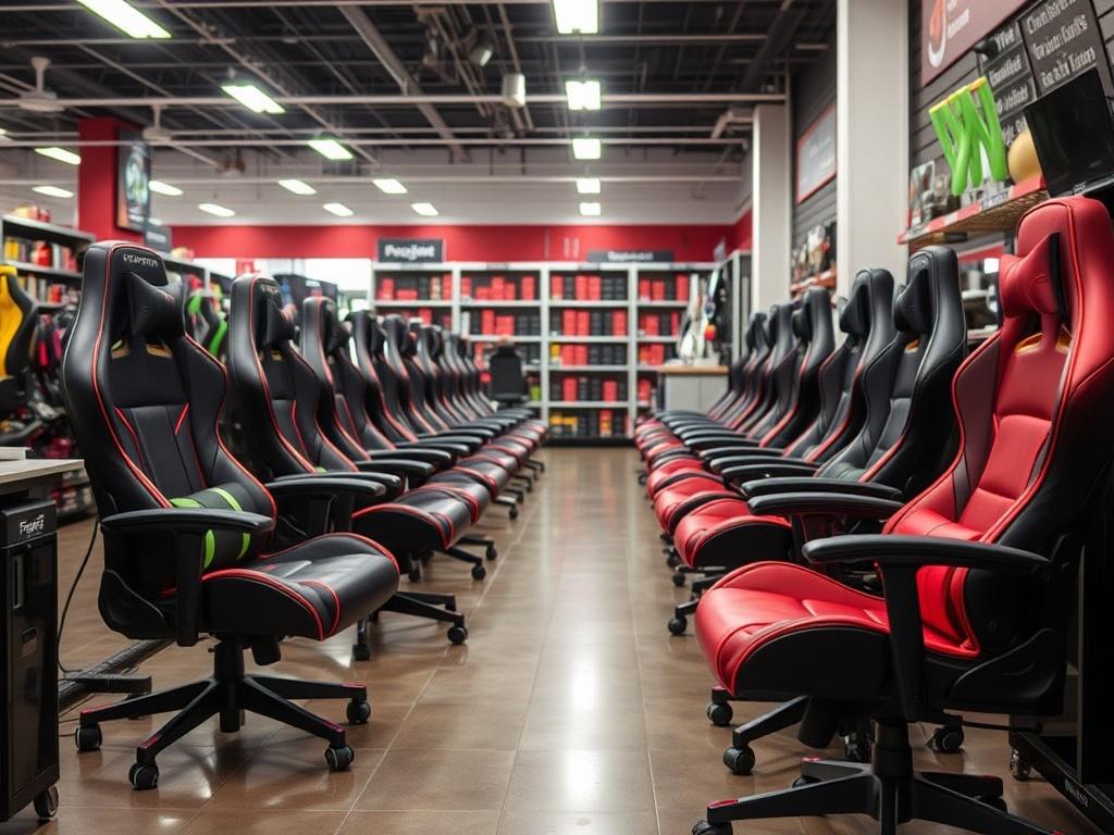 Кресла игровые. Практический тест в магазине: что проверить сразу
