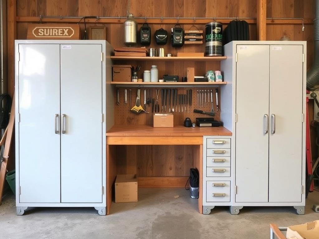 Шкафы металлические. Личный опыт: выбор шкафа для домашней мастерской