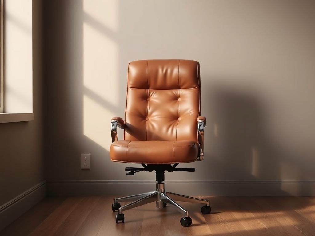 −коричневое офисное кресло. Размеры и пропорции: как не ошибиться