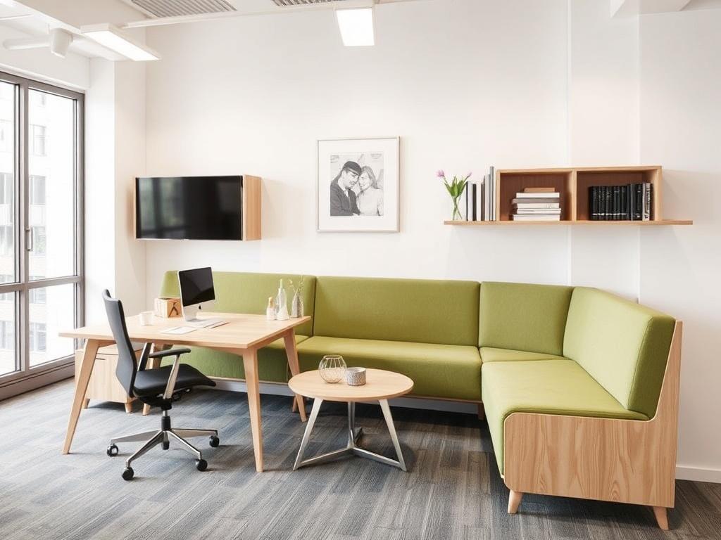 Мебель для персонала. Выгодные сочетания: примеры конфигураций