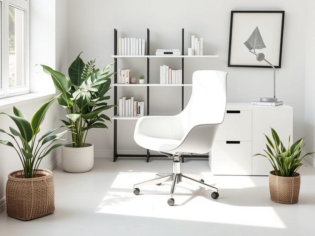 белое офисное кресло. Экологичность и материалы: что важно для сознательных покупателей