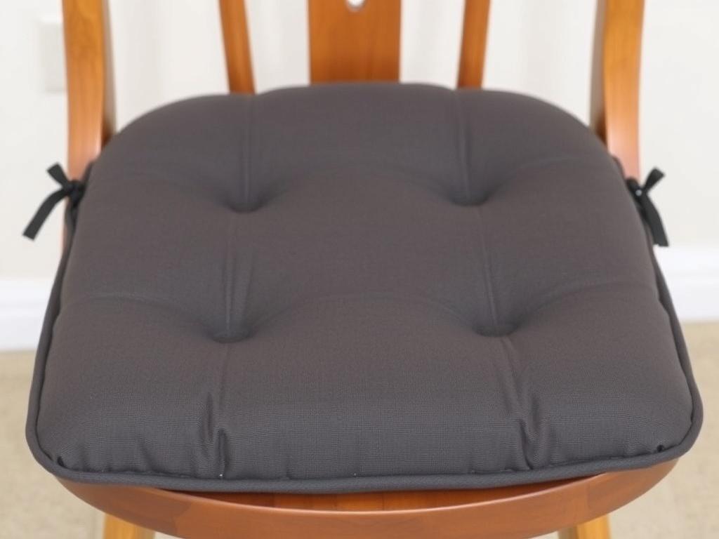 Подушки на стулья: как сделать сидение удобным и стильным без лишних затрат