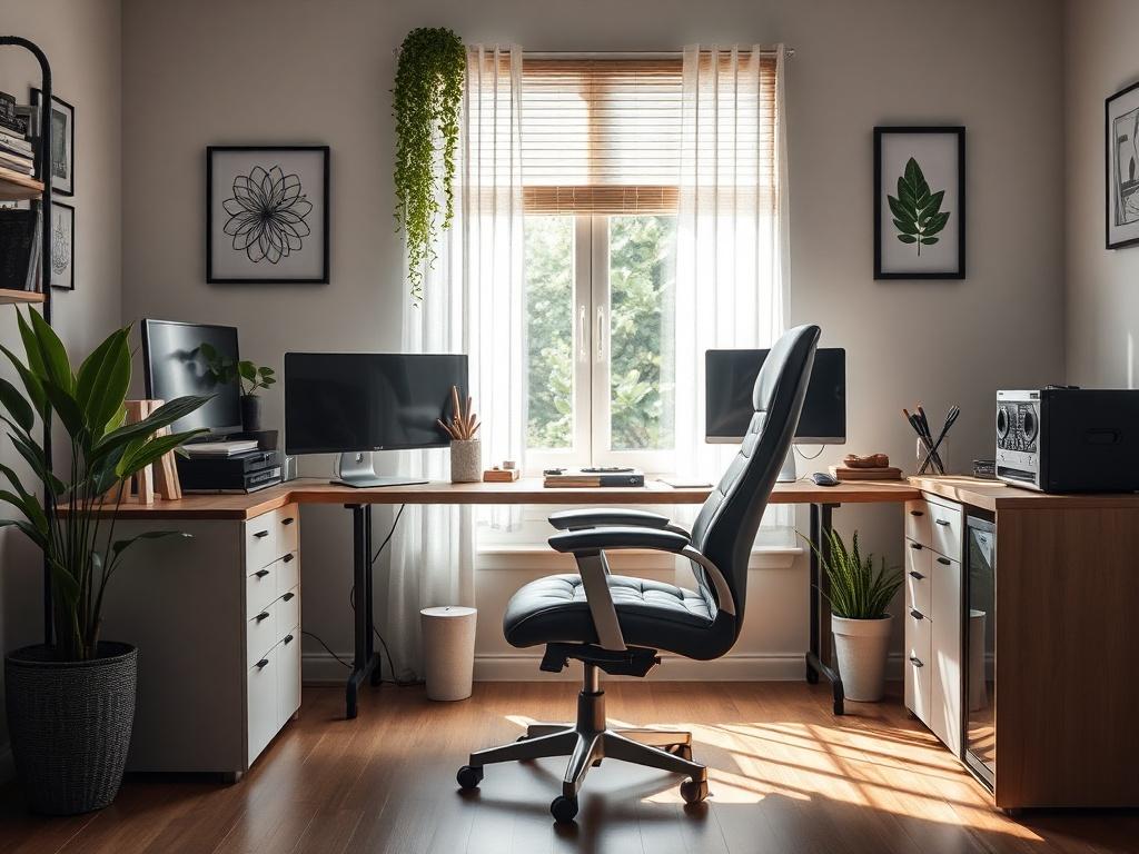 компьютерное кресло для дома. Аксессуары, которые действительно помогают