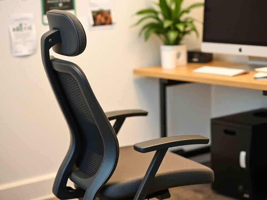 компьютерное кресло с ортопедической спинкой. Практическая проверка при примерке кресла