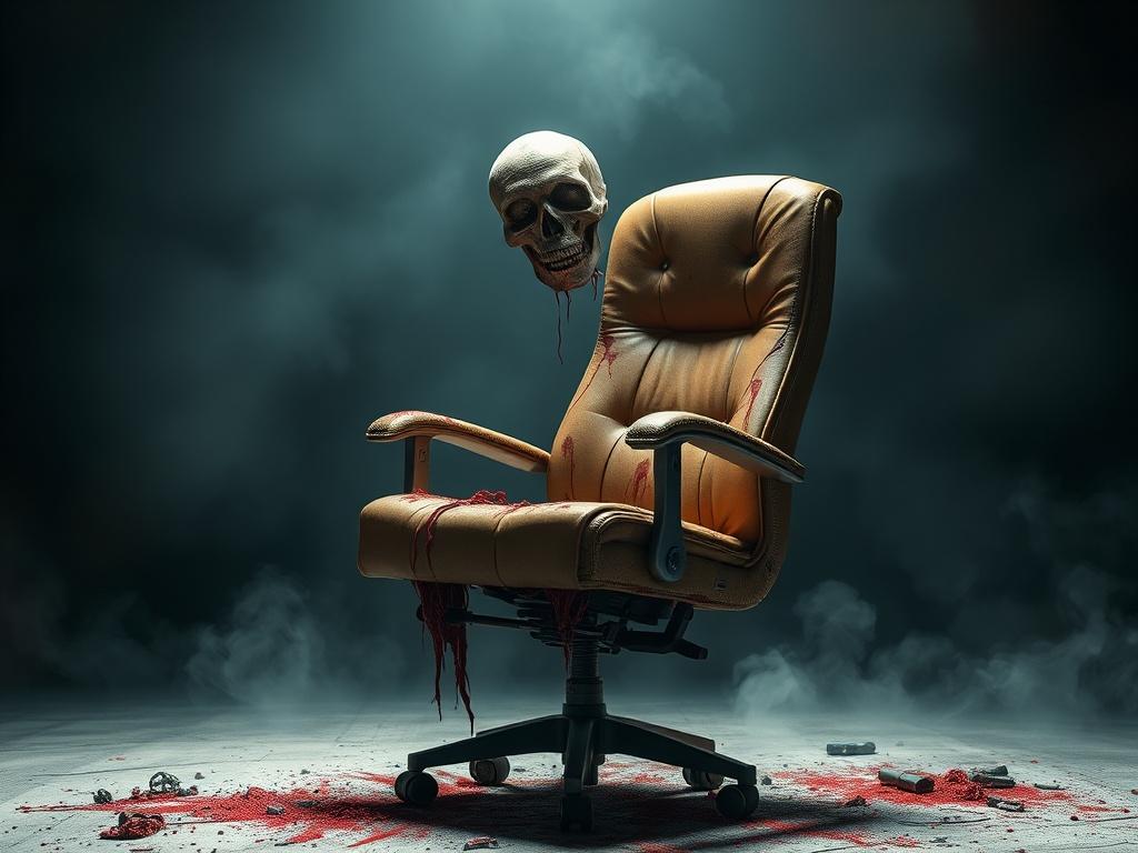 Компьютерное кресло Zombie: стиль, комфорт и маленькая доля безумия в вашем рабочем месте